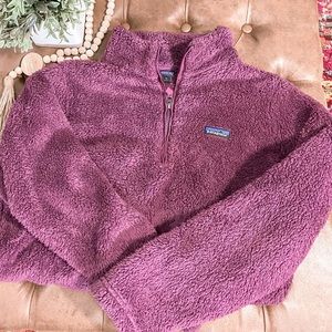 Patagonia Los Gatos 1/4 Zip Fleece Plum